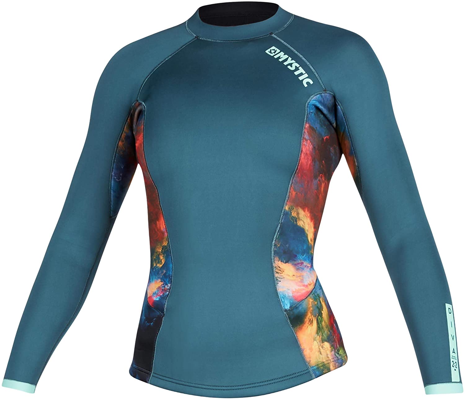 Details about   Mystic Watersports Surf KiteSurf Windsurfing Womens Diva Long Sleeve Rash Vest 